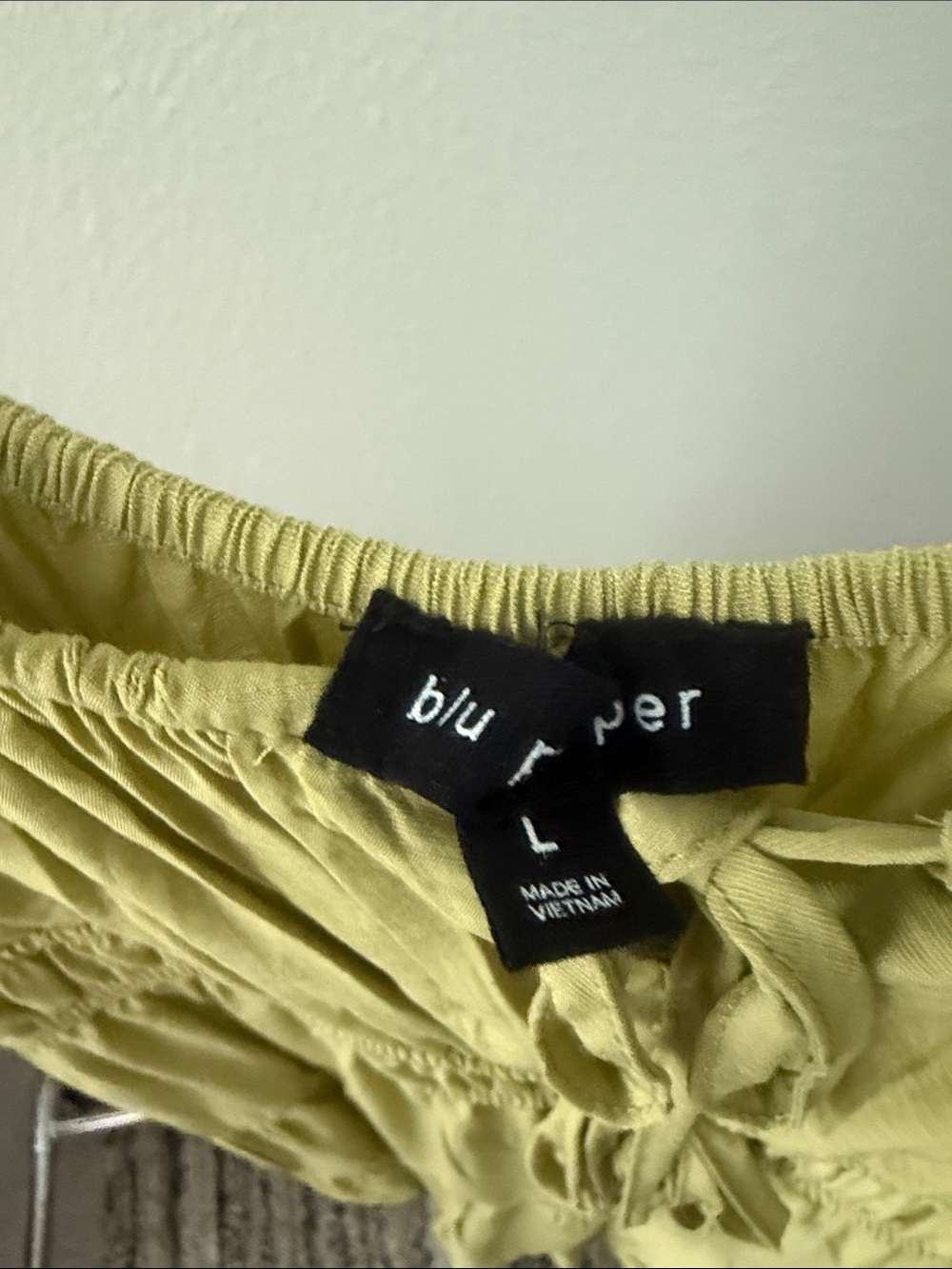Blu Pepper Yellow Green Summer Dress - Picture 2 of 3